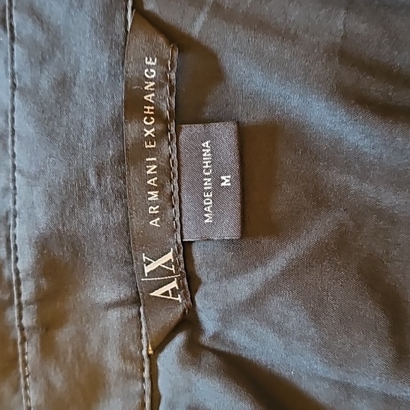 Armani Exchange Gray Shirt.      Size M - Picture 8 of 9